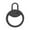 BK, variant on EGNMCR Closet Organizers and Storage, Storage Trunks & Bag Detachable Pull Pull Tab Zipper Pull Metal Pull Lock Repair Clothes Coat Bags Down Jacket Pendant Accessories Tab Zipper