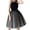 Gray, variant on Plus Size Skirt Womens Puffy Ballet Skirt Tutu Skirt Two Color Patchwork Pleated Skirt 7 Layer Mesh Skirt,Red One Size