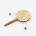 thumbnail image 2 of SHISUYAN Unfinished Wood Craft DIY Painted Rattle-drum DIY Painting Wood Rattle-drum Model DIY Supply, 2 of 8