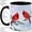 Black, variant on Winter Cardinal Watercolor Coffee Mug, Red Cardinal Birds Mug, Morning Coffee Tea Cup for Home Office, Snowy Pine Branch with Snowflakes, Cozy Woodland Nature Art, Bird Lovers Women Men