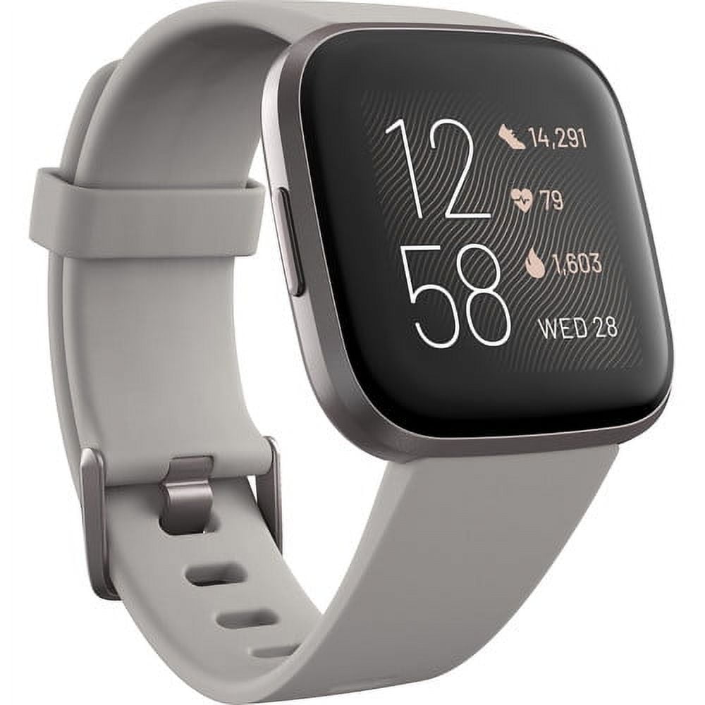 Fitbit Versa 2 Health & Fitness Smartwatch - Stone/Mist Grey