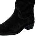 thumbnail image 6 of PBFRDSJ Women's Casual Round Toe Mid Calf Cowboy Boots Western Suede Cowboy Mid Calf Boots for Women Outdoor Daily Wear, 6 of 8