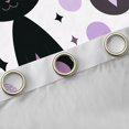 thumbnail image 4 of Homewish Kawaii Black Cats Blackout Curtains Set of 2 (52x84 Each) for Children Boys Girls,Cartoon Animal Window Curtains,Cute Pet Curtains and Drapes,Microfiber Bedroom Decor, 4 of 6