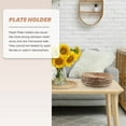 thumbnail image 3 of 6Pcs Bamboo Paper Plate Holder - 10 Inch Round Woven Plate Holder, Reusable Paper Plate Holders for Picnic Party,6 x Plate Holder, 3 of 8