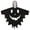 Black-6, variant on JAJAHO Kids Halloween Capes Boys Girls Pumpkin Face Cloak Hoodies Party Accessories 4-12Y