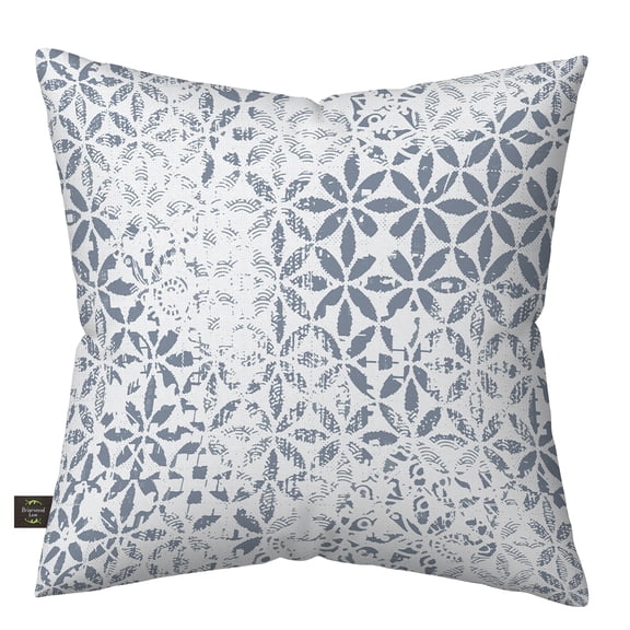 Briarwood Lane Everday Indoor/Outdoor Pillow 17x17 Distressed Floral For Everday Pillow