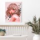 thumbnail image 5 of Cuadros Decorativos Chica pintura al óleo por números Kits lienzo DIY cuadro pintado a mano arte de la pared Likrtyny embutido en tela, 5 of 9