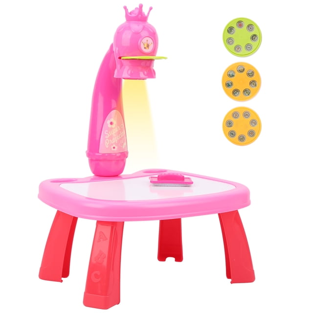 LAFGUR Projection Painting Table, Lightweight Projection Drawing Toy With 8 Different Patterns Per Slide For Home Kindergarten For Christmas Birthday Gift