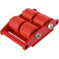 thumbnail image 4 of Machinery Mover 6T 13200 lbs Capacity Machinery Mover Skate Dolly with 360 Degree Cap Heavy Duty  Machinery Mover Moving Skate Lifting Moving Equipment Skate Roller, 4 of 18