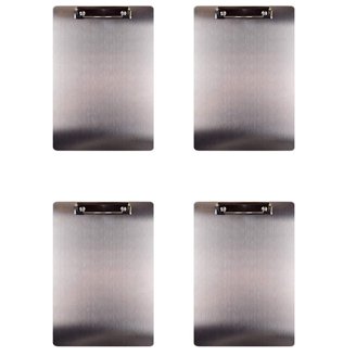 Sunnyclip Metal Clipboard With Storage - Aluminum 3-Tier Box Clipboard For Worksites, Offices & Professionals, 14"x9"x1.5"