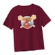thumbnail image 4 of Camiseta de manga corta para mujer, Tops rojos, trajes de regalo, ropa, camiseta básica, Tops de verano para acampar, caminar, desplazarse, oficina, s SG, 4 of 8