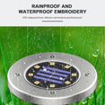 thumbnail image 3 of Solar Lights Outdoor Garden - 6 Pieces Solar Garden Lights Powered with LED Lights Waterproof Solar Ornament Lights for Garden, 3 of 5