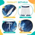 thumbnail image 3 of joogoo Butterfly Starry Sky Boys Swim Trunks Beach Swimsuit Shorts Boxer 4T, 3 of 8