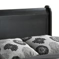 thumbnail image 6 of Glory Furniture Louis Phillipe Full Trundle Bed in Black, 6 of 7