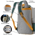 thumbnail image 4 of Mochila Escolar Sun Con Parches Green, 4 of 5