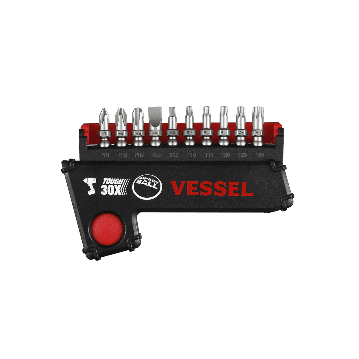 Vessel Tools 2025 Power Holiday Bundle - E-Assist Screwdriver, Bit Set, and One MYSTERY Color Bit Holder