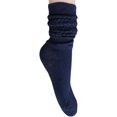 thumbnail image 4 of M.O.S Women's Slouch Socks Extra Heavy Long, Size 5–10, 1 Pair – Navy, 4 of 21
