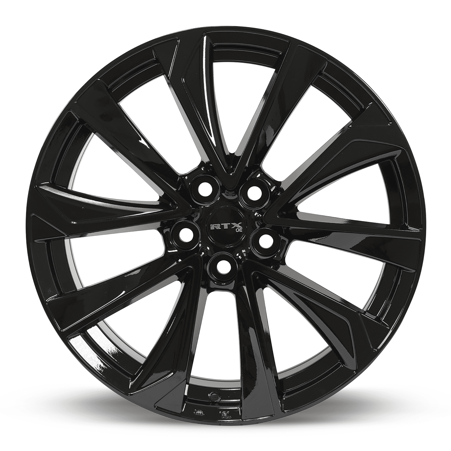 RTX Noda 19x7.5 5x114.3 ET40 CB60.1 Gloss Black Wheel