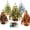 1C - Halloween, variant on Clearance DIY Beaded Christmas Tree Kit, Crystal Holiday Craft Set for Adults, Colorful Beads, Ornament Charms, Metal Frame, Warm Glow Display, Tabletop Decor, Christmas Gift (Classic)