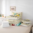 thumbnail image 5 of YST Ensemble de Douillette Rustique en Planches de Bois Happy Camping, Polyester, Format Grand Lit (7 Pcs), 5 of 5