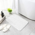thumbnail image 2 of Stcomart Anti Slips Bath Mat, Soft Absorbent Bathroom Rug, 20"x32", White, 2 of 5