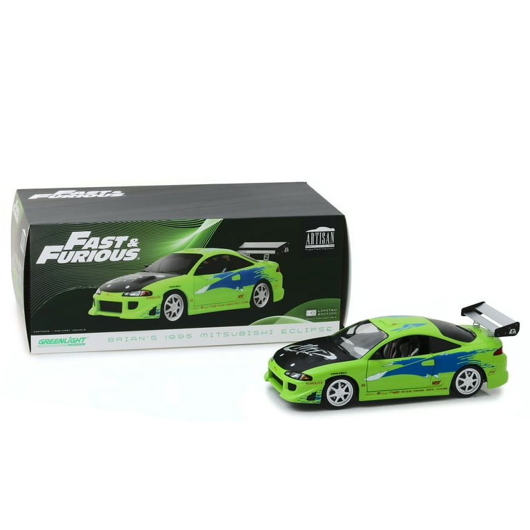 ミニカー GREENLIGHT FAST&FURIOUS Eclipse Spyder GREENLIGHT Fast and Furious Roman's 2001 Mitsubishi Eclipse
