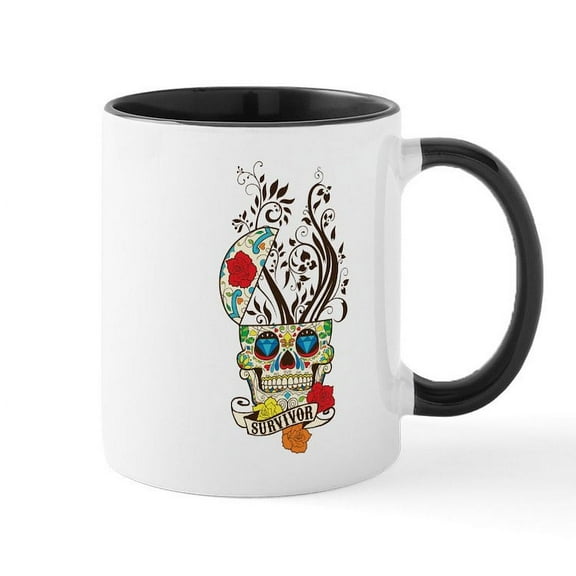 CafePress - Survivor Mugs - 11 oz Ceramic Mug - Novelty Coffee Tea Cup