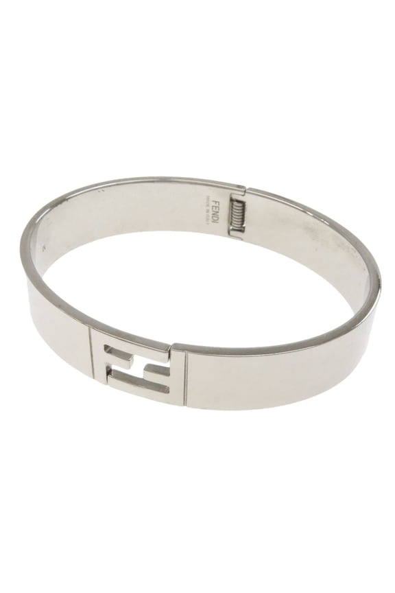 Pre-Owned Fendi Bangle Bracelet, Metal, Women's