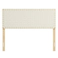 thumbnail image 3 of Modway Tête de Lit en Similicuir Tressé Sparta Format Grand Lit, Beige, 3 of 8
