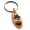 Rose, variant on Stainless Steel Legendary Blackbeard Pirate Engraved Small Oval Charm Keychain Keyring