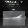 thumbnail image 2 of FEP Release Liner Film Unitak3D Saturn 4 Ultra 273 x 176 x 0,15 mm, 2 of 9