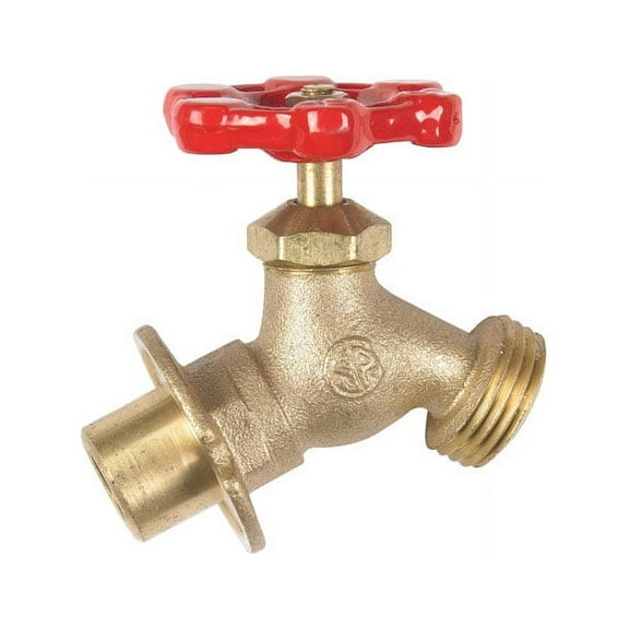 Brass 1/2-in SWT x 3/4-in MHT  Sillcock 108-503