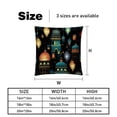 thumbnail image 5 of Ramadan Lantern Velvet Decorative Throw Pillow Inserts - Set of 2, Chair Pillow Covers - Unique Patterns, 16x16, 18x18, 20x20 Inches for Home Decor & More, 5 of 6