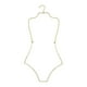 thumbnail image 1 of Percha para lencería Percha para trajes de baño Percha para trajes de baño Percha para trajes de baño Bikini pijama Oro, 1 of 9
