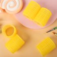 thumbnail image 1 of Graflsoa 10-Pack 44mm Yellow Hair Curlers Set for All Hair Types, Easy-to-Use & Hair-Friendly Styling Tools (Model 2#), 1 of 6