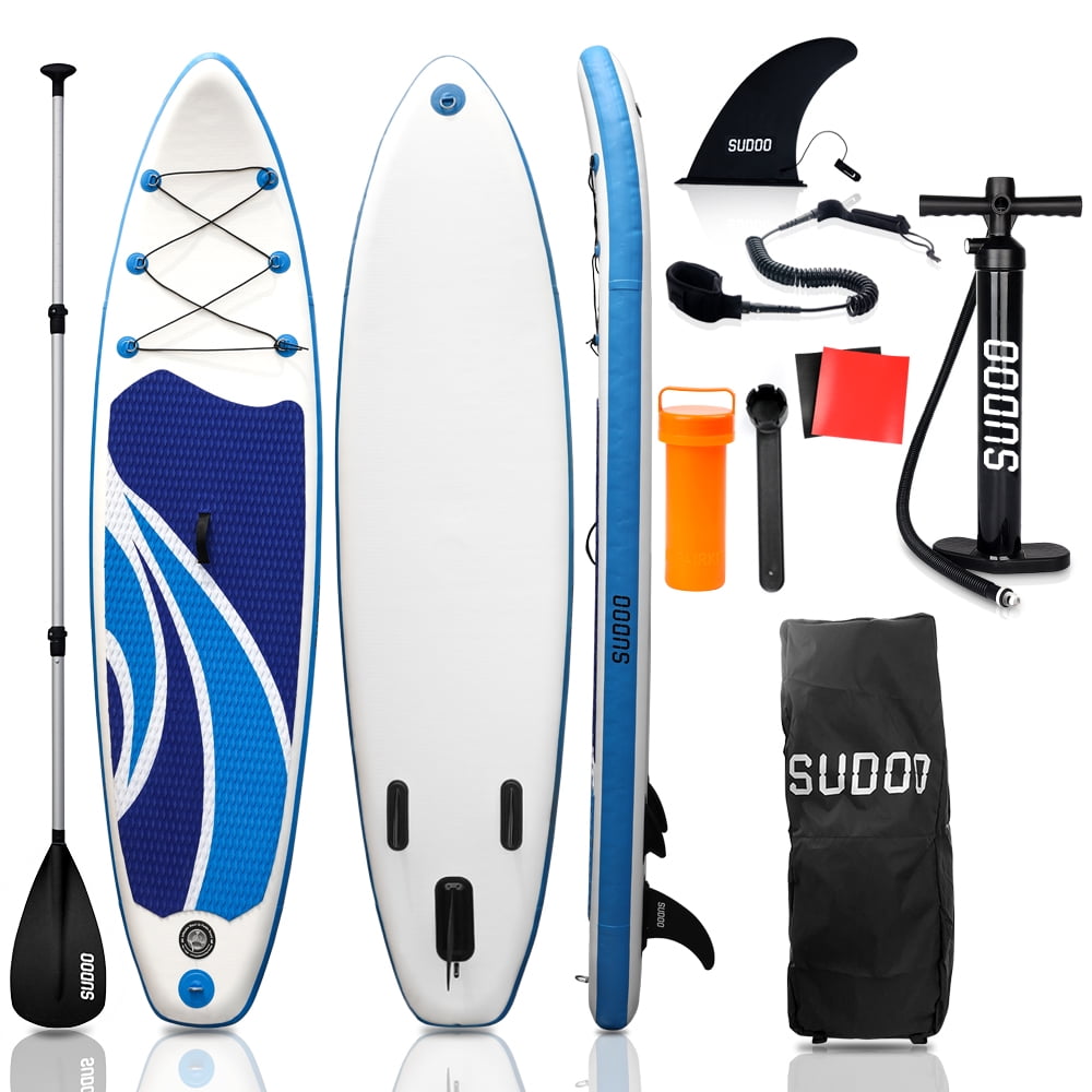 Triclicks New 10ft Inflatable Paddle Board SUP Stand Up Paddleboard
