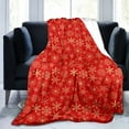 thumbnail image 5 of Xuniizn Christmas Blanket for Couch, Soft Christmas Throw Blanket, Warm Thicken Flannel Sherpa Blanket Microfiber Machine Washable for Bedroom, Fleece Blanket, Christmas Decorations for Home, 5 of 7