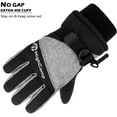 thumbnail image 2 of Gants de Ski Imperméables pour Enfants Garçons Filles Highcamp, Gants d'Hiver Chauds pour Temps Froid, 2 of 7