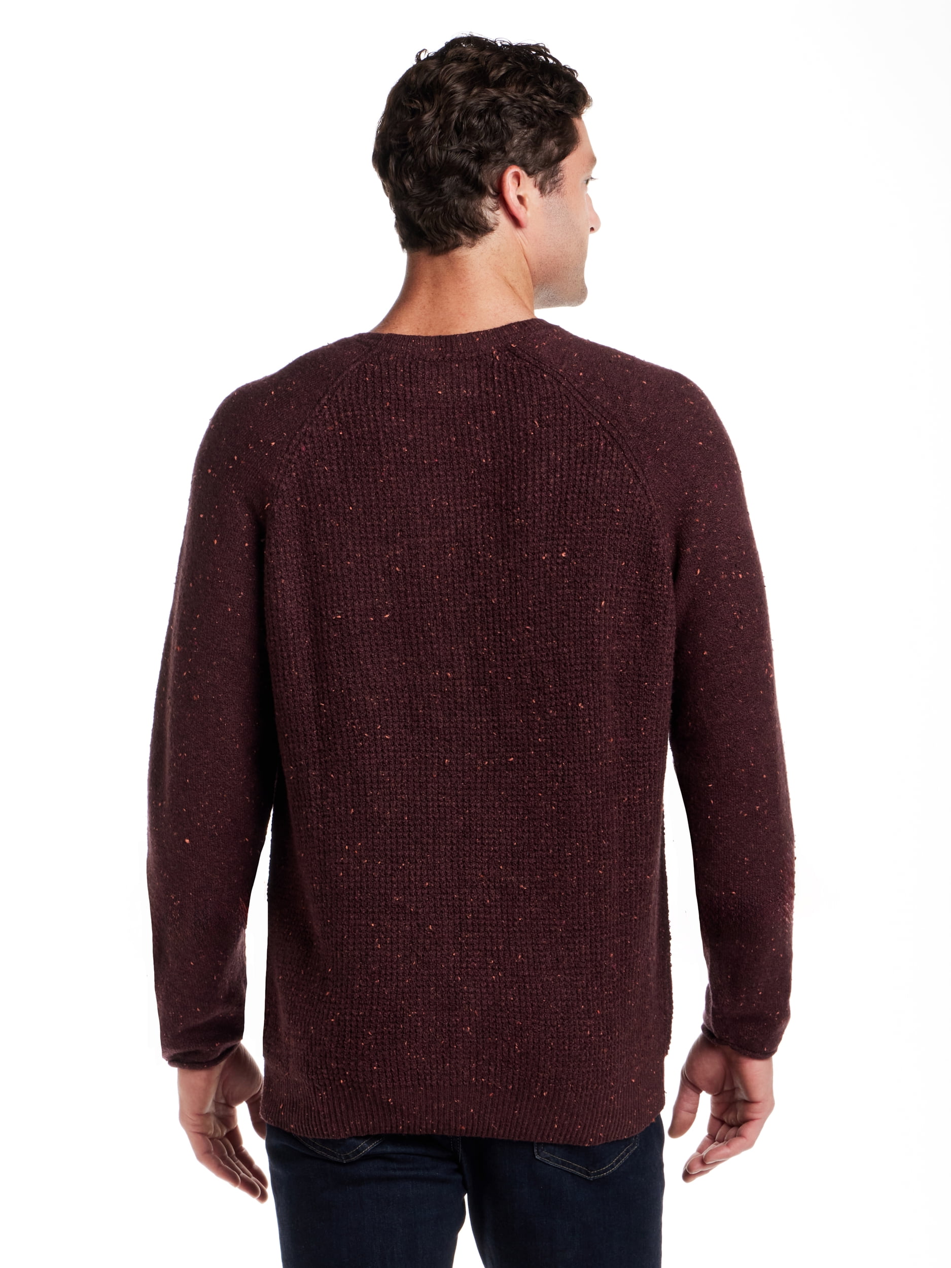 Frontier Threads Men's Donegal Crew Neck Sweater
