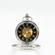 thumbnail image 3 of Reloj de bolsillo mecánico con tapa de cristal transparente, reloj de bolsillo mecánico unisex, reloj de cadena mecánico de ocio, 3 of 6