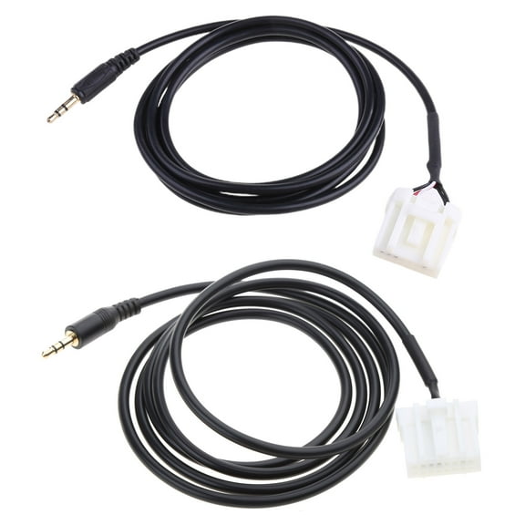 3.5mm Aux Cable Auxiliary Input Adapter Cord for 2 3 5 6 Headphone Car Home Stereos Speaker