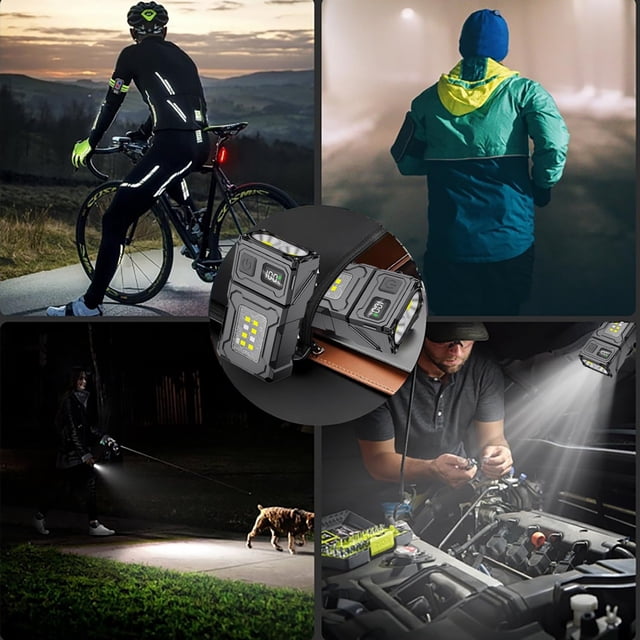 BotaniNest High Rechargeable With Multiple Modes And Long Beam Distance For Outdoor Emergency Use