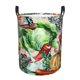 thumbnail image 1 of Balery Vegan1 Cesta de ropa redonda con asas, impermeable, independiente, para ropa, juguetes, dormitorio y familia-Small, 1 of 6