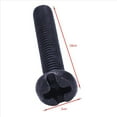 thumbnail image 4 of 18 Piezas Puente Tremolo de Guitarra Electrica Montaje de Selleta de Cuerda Tornillos y Resortes Conicos de Ajuste Negro, 4 of 5