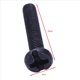thumbnail image 4 of 18 Piezas Puente Tremolo de Guitarra Electrica Montaje de Selleta de Cuerda Tornillos y Resortes Conicos de Ajuste Negro, 4 of 5