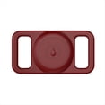 thumbnail image 3 of Estuche Localizador para Pet Silicone Locator Prevención de Pérdidas Tracker Estuche Protector Impermeable, Rojo Vino, 3 of 5
