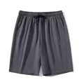 thumbnail image 1 of Bermudas De Seda De Hielo Y Bermudas Para Hombre Moda Casual, 1 of 7