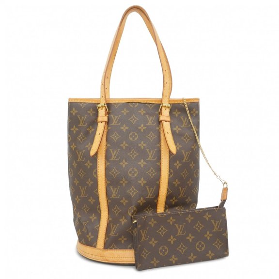 Pre-Owned Louis Vuitton Monogram Bucket GM Tote Bag M42236 Brown (Women's)