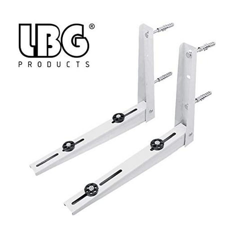 Lbg Products Wall Mounting Bracket For Ductless Mini Split Air Conditioner Condensing Unit 1 2p Support Up To 265lbs 7000 12000 Btu Canada - How To Install A Wall Mounted Ductless Air Conditioner