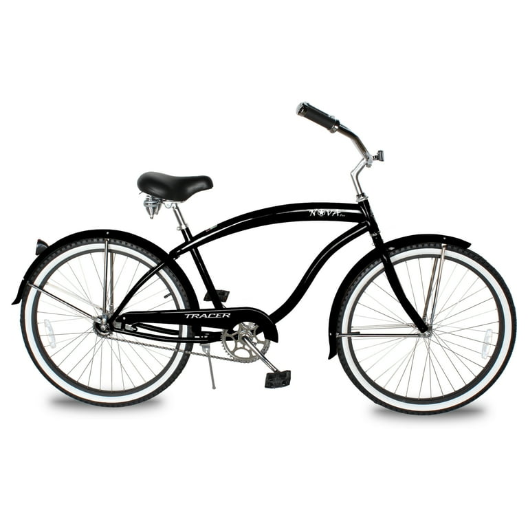 Tracer Nova Beach Cruiser Bike for Men, 26 Inch Wheels, Hi Ten Steel Frame, 1 Speed, Coaster Brake, Hybrid Bike for Adults, Complete Cruiser Bikes, Tracer Nova Beach Cruiser Bike for Men, 26 Inch Wheels, Hi Ten Steel Frame, 1 Speed, Coaster Brake, Hybrid Bike for Adults, Complete Cruiser Bikes,
